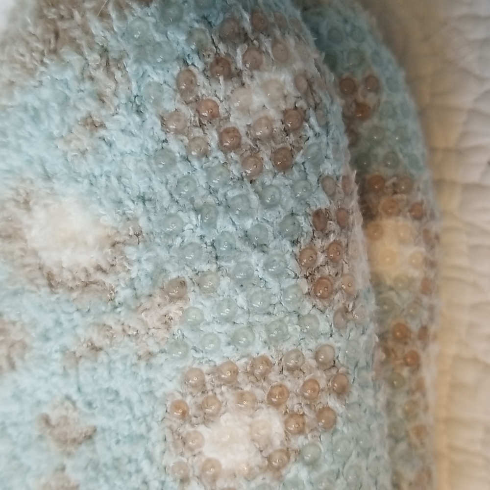 2 PAIR CUDDL DUDS SHERPA LINED LOUNGE SOCKS - Picture 3 of 5